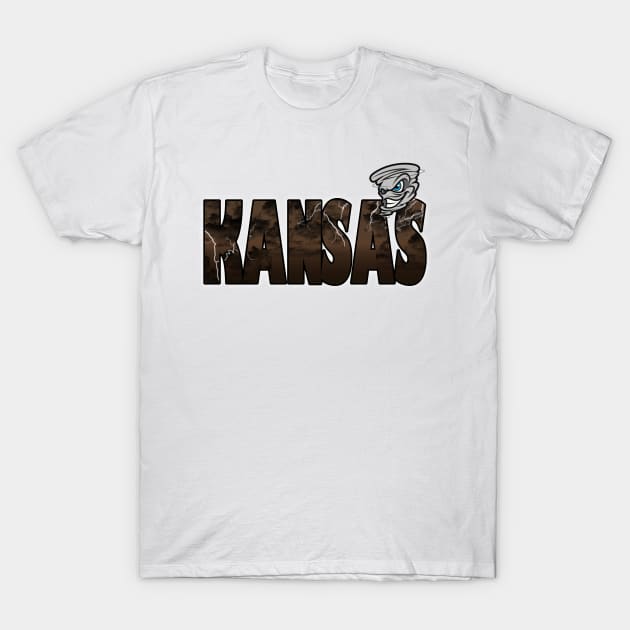 Kansas T-Shirt by ZombeeMunkee